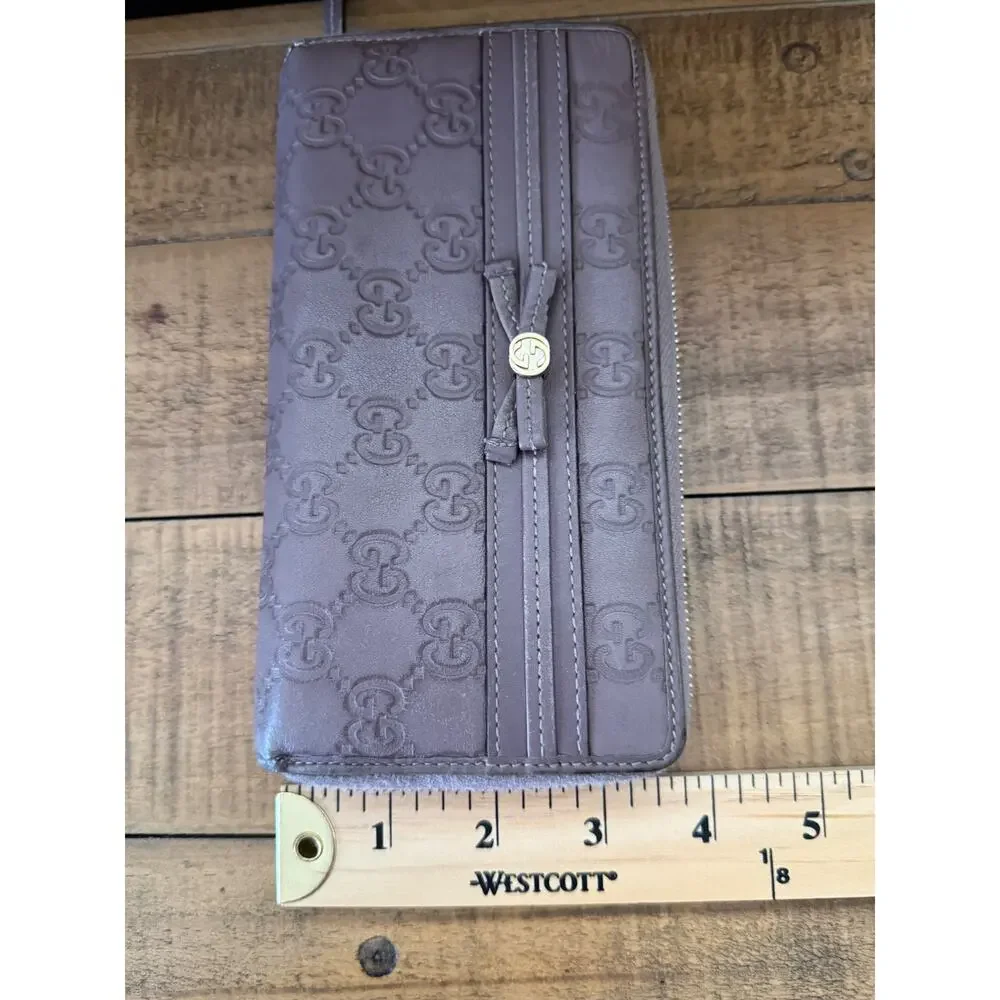 GUCCI Guccissima Princy Zip Around Long Wallet - Picture 12 of 12